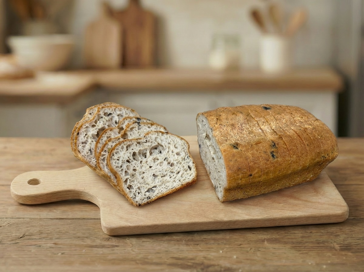 Pain Taro Olives Coupe